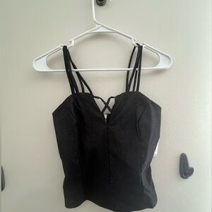 Cropped Corset Tank